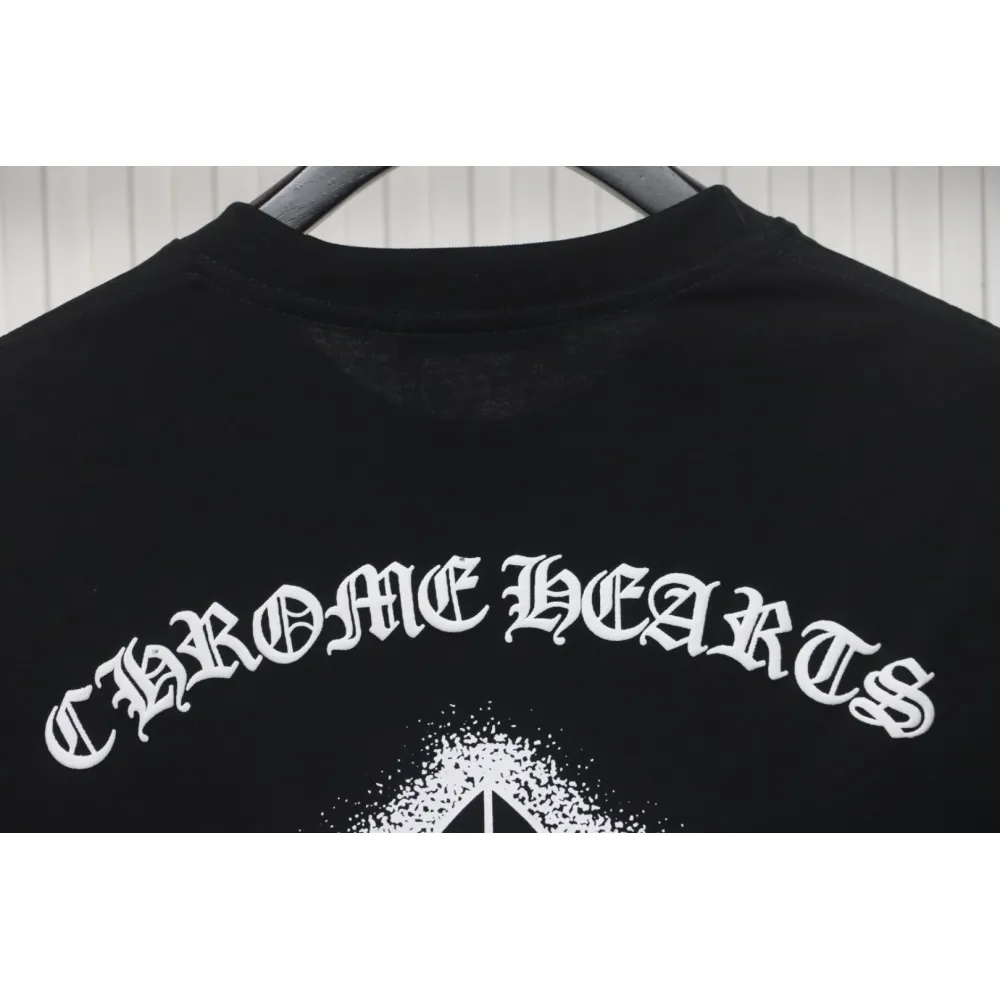 CHROME HEARTS 25ss Inkjet Cross Print  T-Shirt
