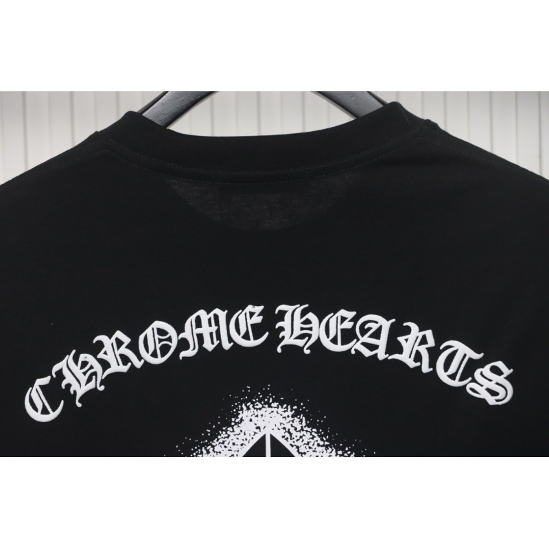 CHROME HEARTS 25ss Inkjet Cross Print  T-Shirt