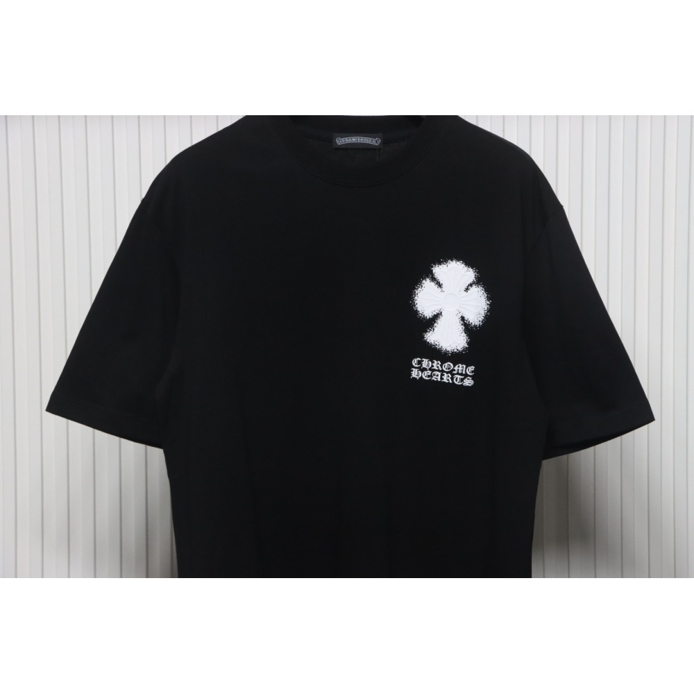 CHROME HEARTS 25ss Inkjet Cross Print  T-Shirt