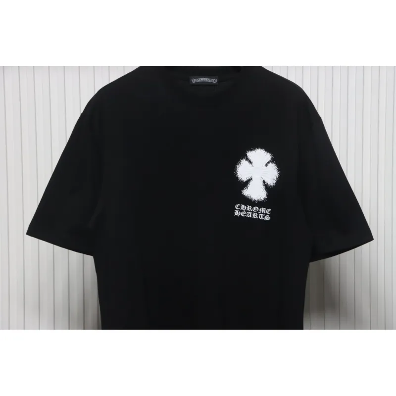 CHROME HEARTS 25ss Inkjet Cross Print  T-Shirt