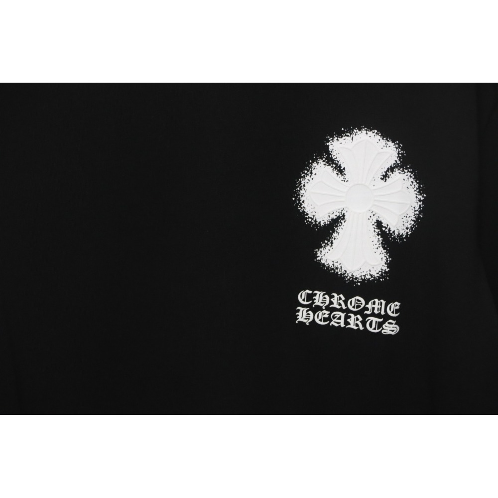 CHROME HEARTS 25ss Inkjet Cross Print  T-Shirt