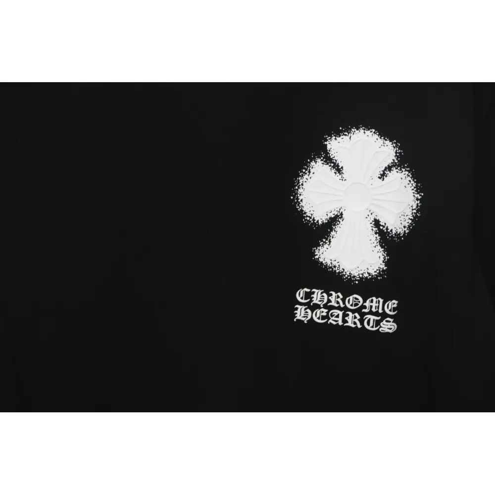 CHROME HEARTS 25ss Inkjet Cross Print  T-Shirt