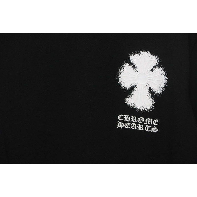 CHROME HEARTS 25ss Inkjet Cross Print  T-Shirt