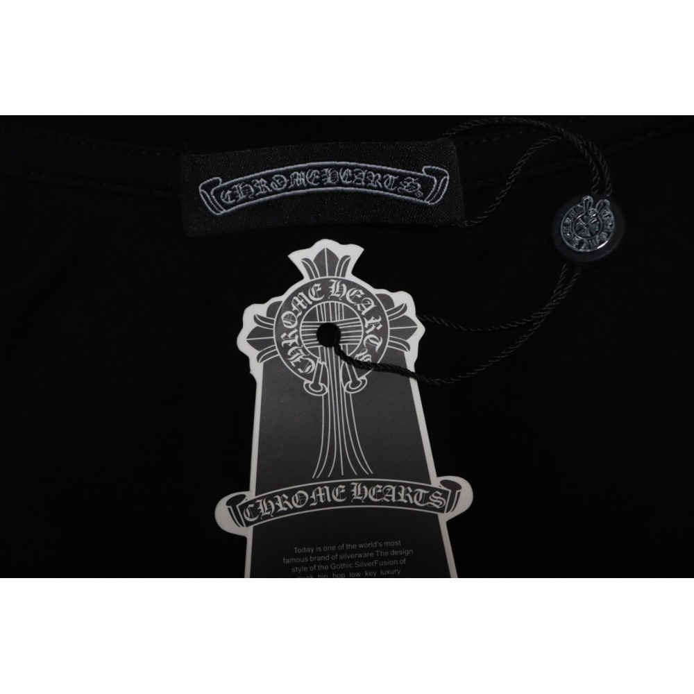 CHROME HEARTS 25ss Inkjet Cross Print  T-Shirt