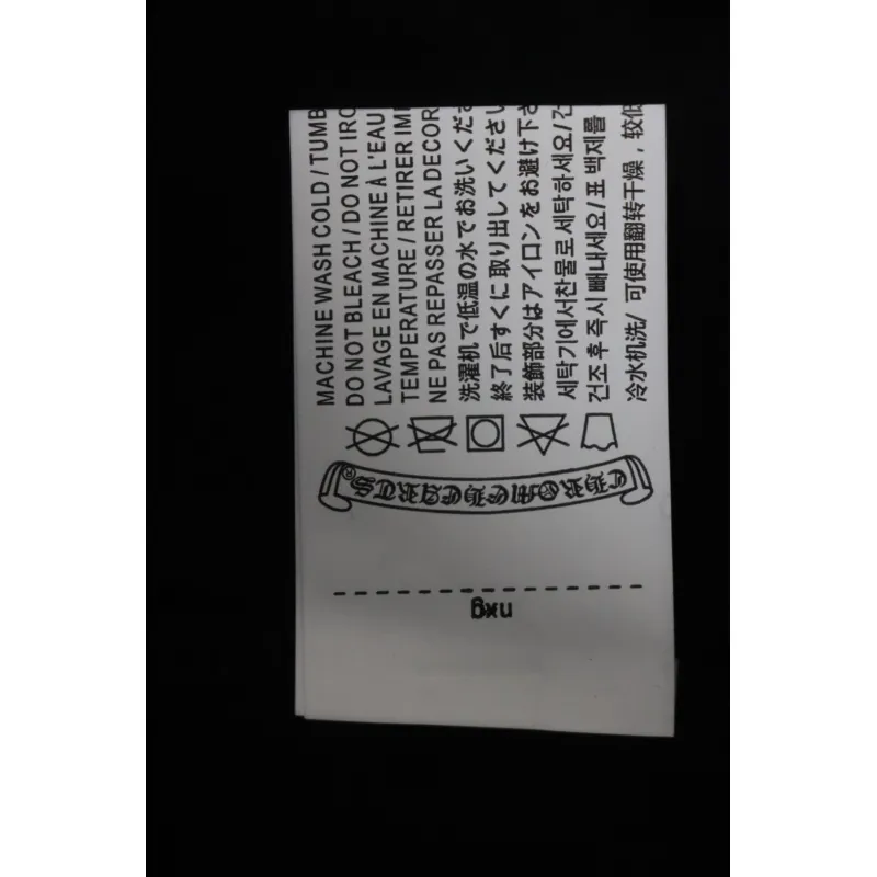 CHROME HEARTS 25ss Inkjet Cross Print  T-Shirt