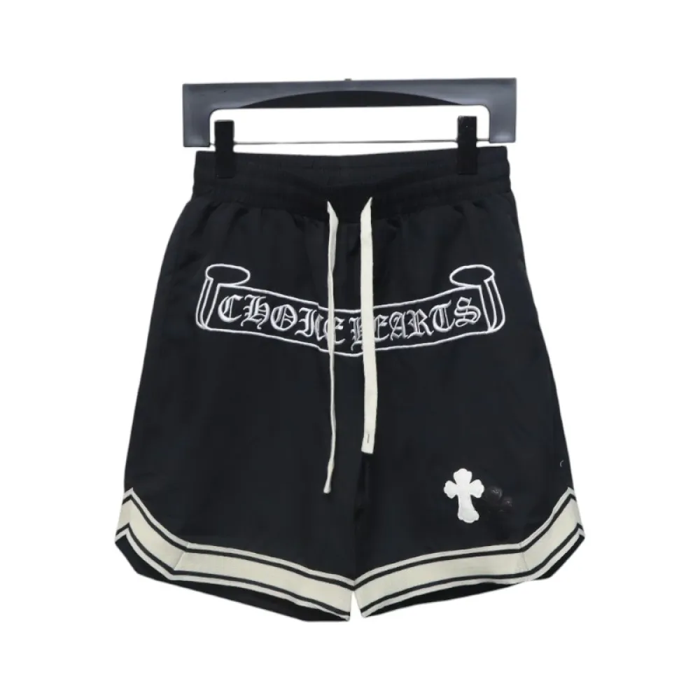 Chrome Hearts Sanskrit Embroidered Woven Shorts