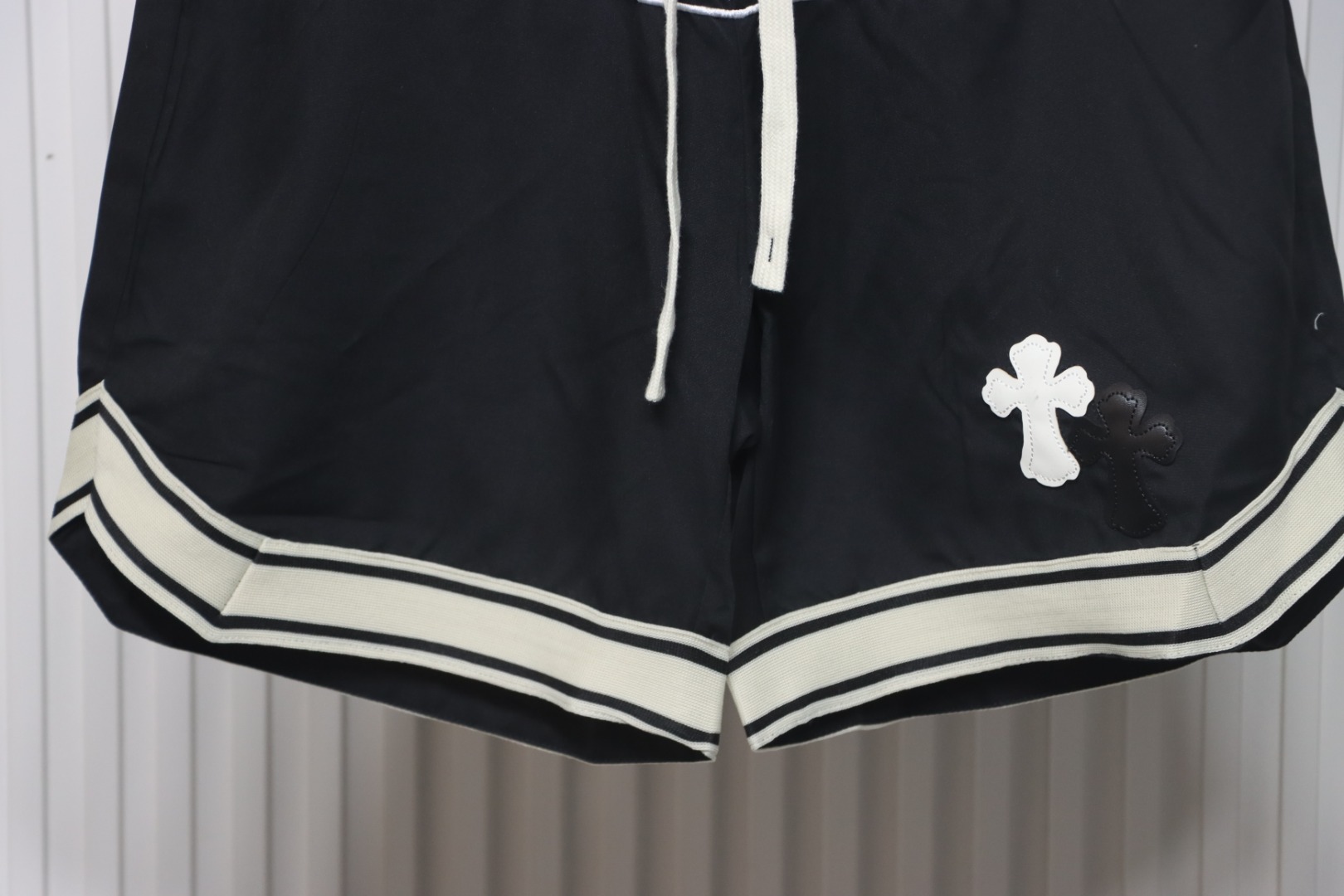 Chrome Hearts Sanskrit Embroidered Woven Shorts
