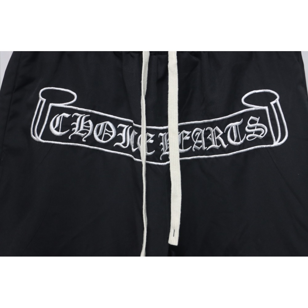 Chrome Hearts Sanskrit Embroidered Woven Shorts