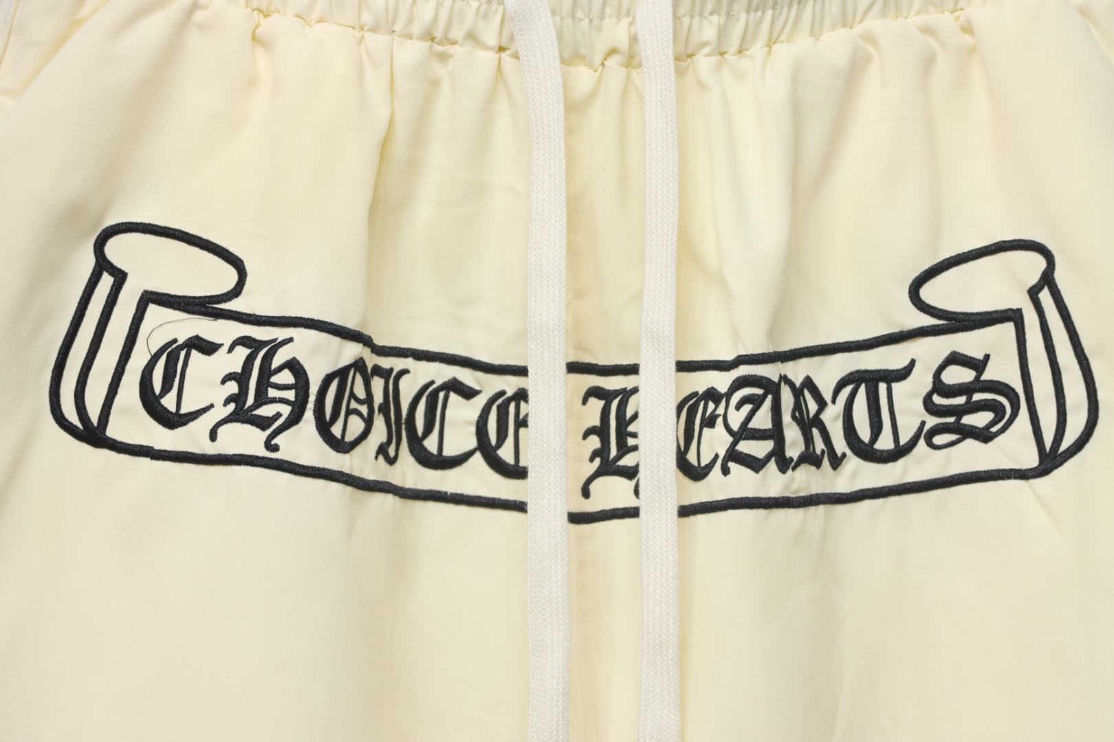 Chrome Hearts Sanskrit Embroidered Woven Shorts