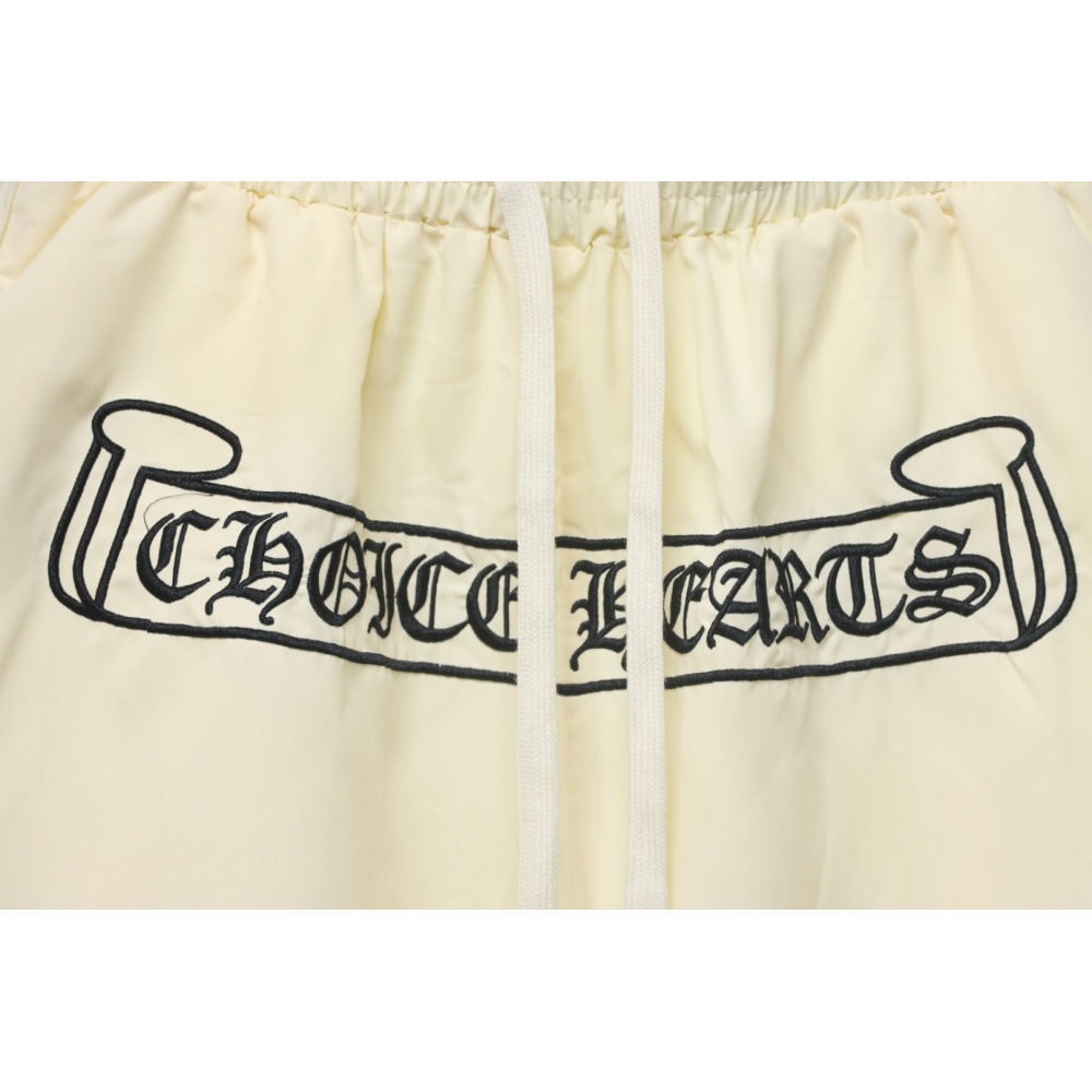 Chrome Hearts Sanskrit Embroidered Woven Shorts