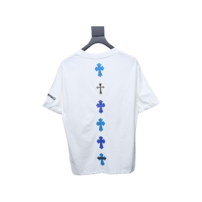 CHROME HEARTS String Label Leather T-Shirt 02