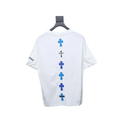 CHROME HEARTS String Label Leather T-Shirt 02