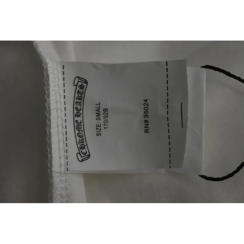 CHROME HEARTS String Label Leather T-Shirt