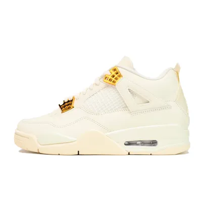 PK God Batch Nike Air Jordan 4 Retro Sail AQ9129-170 01