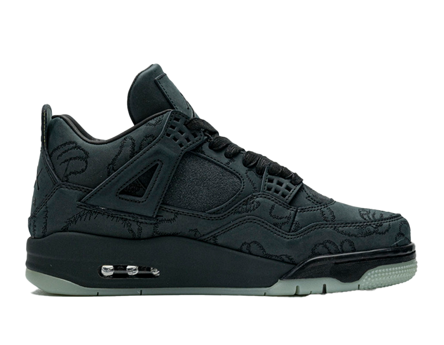 PK God Batch Air Jordan 4 Retro Kaws Black 930155-001