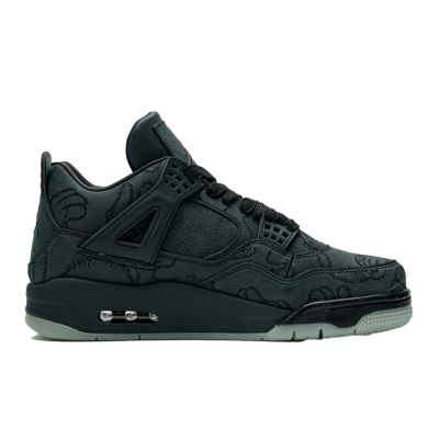 PK God Batch Air Jordan 4 Retro Kaws Black 930155-001 02