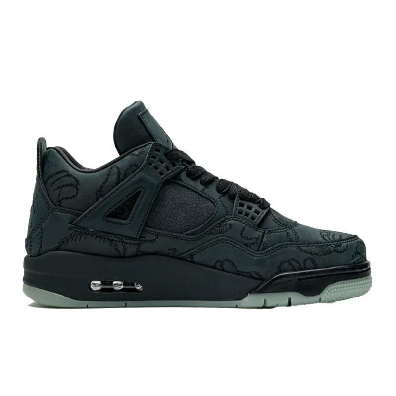 PK God Batch Air Jordan 4 Retro Kaws Black 930155-001