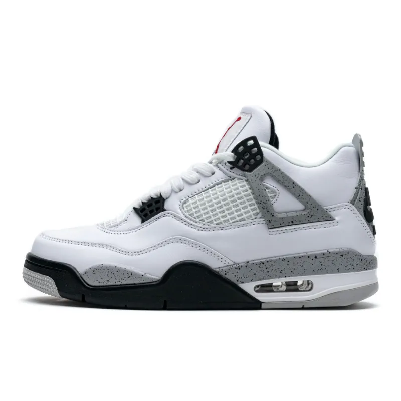 PK God Batch Air Jordan 4 Retro White Cement 840606-192