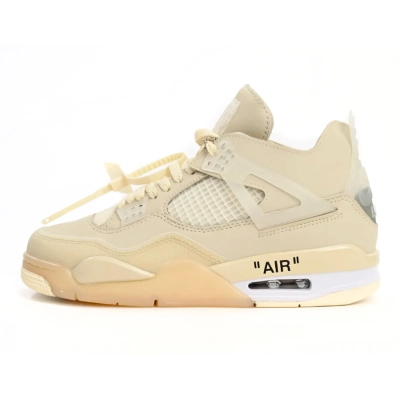 Special offer Batch Air Jordan 4 Retro Off-White Sail CV9388-100 01