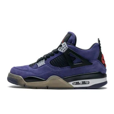  PK God Batch Travis Scott x Air Jordan 4 Retro Purple AJ4-766302 01