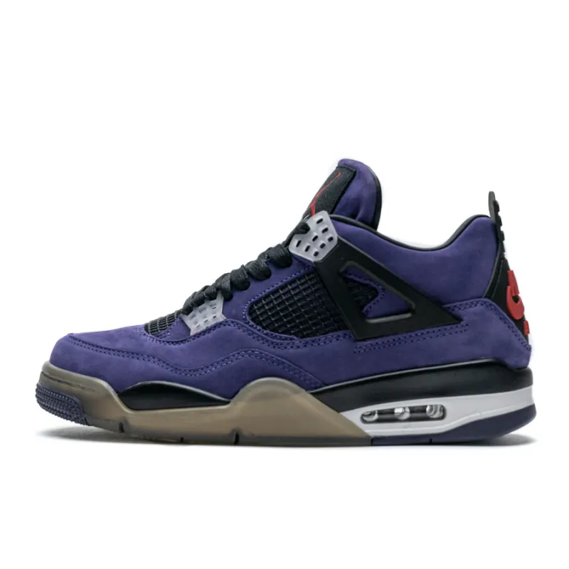  PK God Batch Travis Scott x Air Jordan 4 Retro Purple AJ4-766302