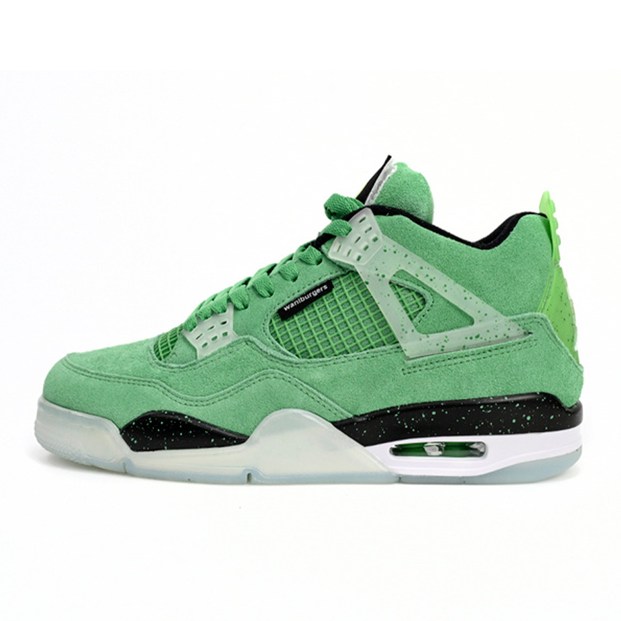 Pk God Batch Air Jordan 4 Retro Emerald Green Black 904284