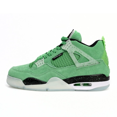 Pk God Batch Air Jordan 4 Retro Emerald Green Black 904284 01