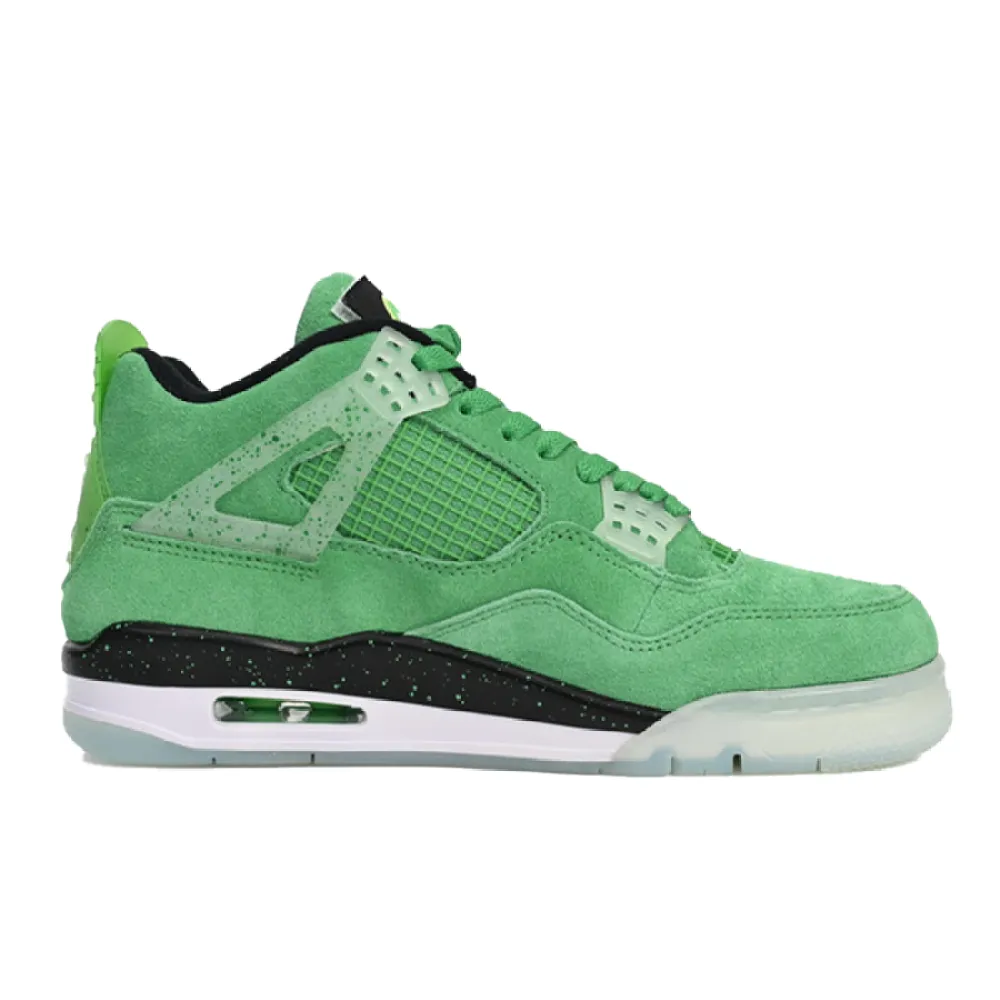 Pk God Batch Air Jordan 4 Retro Emerald Green Black 904284
