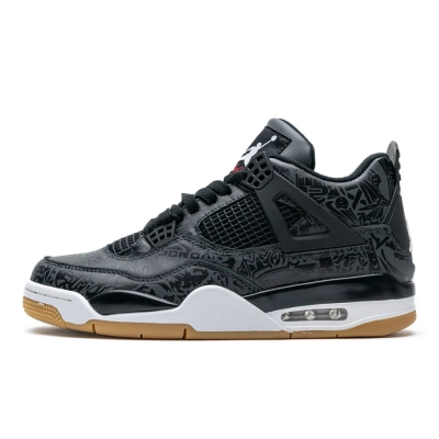 PK God Batch Air Jordan 4 Retro Laser Black Gum CI1184-001 01