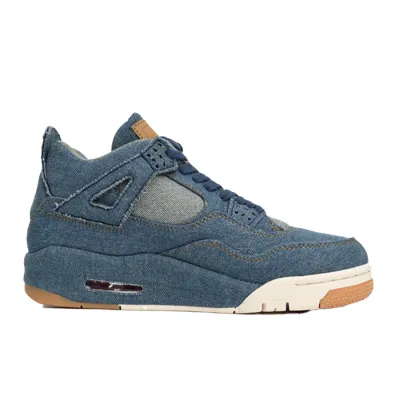 PK God Batch Air Jordan 4 Retro Levi's Denim (Tag with Levi's Logo) AO2571-401 02