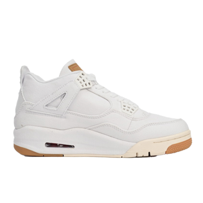 PK God Batch Air Jordan 4 Retro Levi's White (Levi's Tag) AO2571-100 02