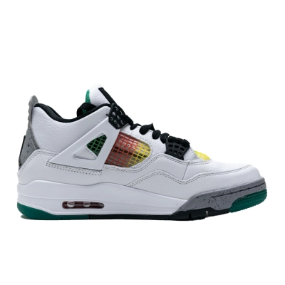 PK God Batch Air Jordan 4 Retro Lucid Green Rasta (W) AQ9129-100 02