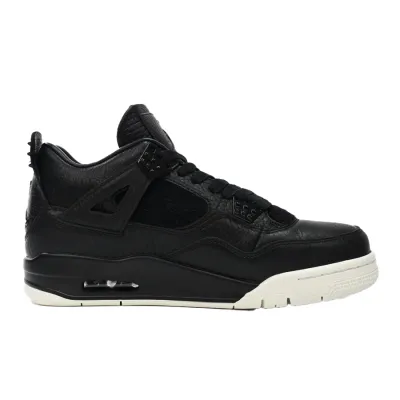 PK God Batch Air Jordan 4 Retro Pony Hair Black 819139-010 02