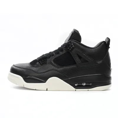 PK God Batch Air Jordan 4 Retro Pony Hair Black 819139-010 01