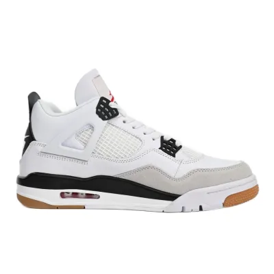 Pk God Batch Air Jordan 4 White Black DR5415-100 02