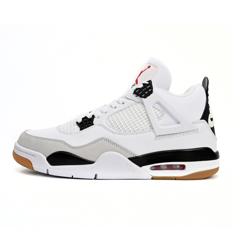 Pk God Batch Air Jordan 4 White Black DR5415-100