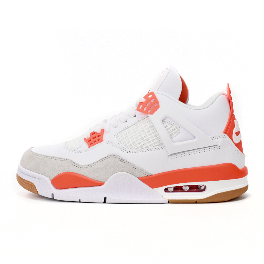 Pk God Batch Nike Air Jordan 4 White Orange DR5415-108
