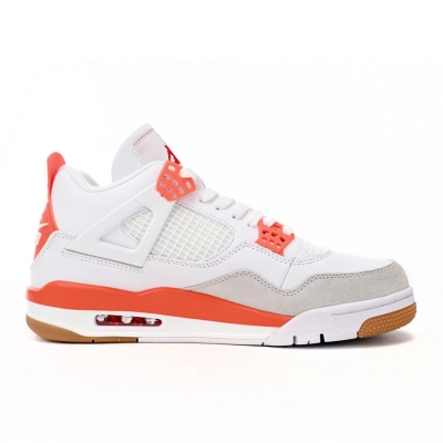 Pk God Batch Nike Air Jordan 4 White Orange DR5415-108 02