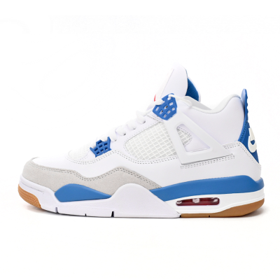 Pk God Batch Nike SB x Air Jordan 4 White Blue DR5415-104 01