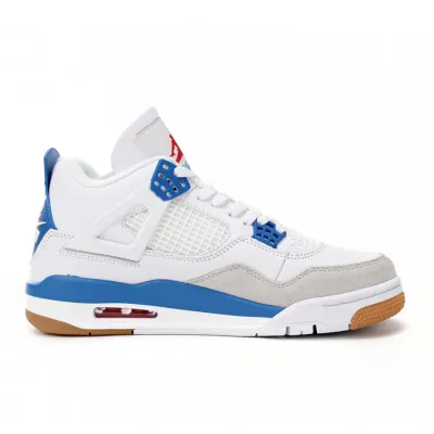 Pk God Batch Nike SB x Air Jordan 4 White Blue DR5415-104 02