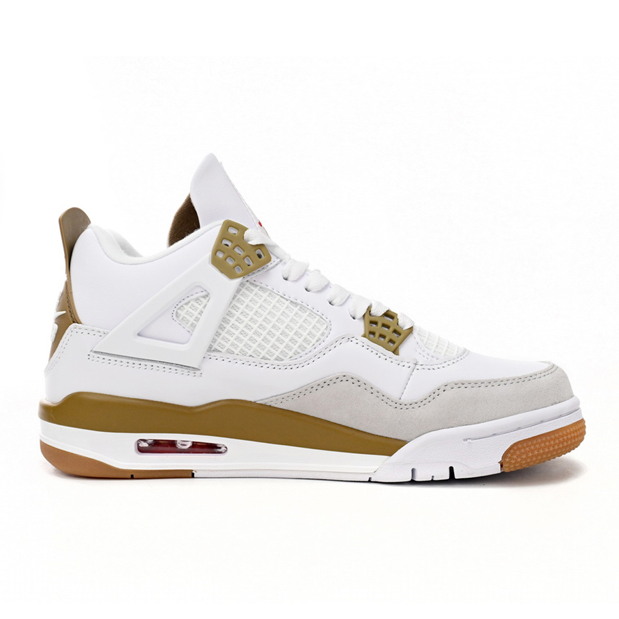 Pk God Batch Nike SB x Air Jordan 4 White Brown DR5415-120
