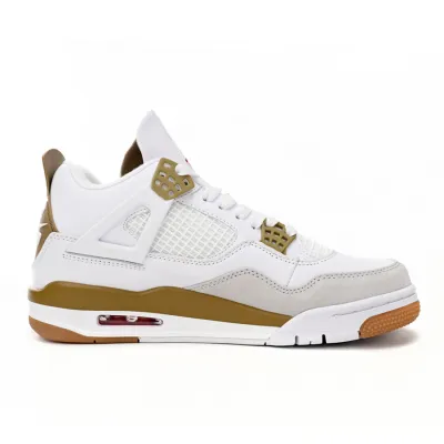 Pk God Batch Nike SB x Air Jordan 4 White Brown DR5415-120 02