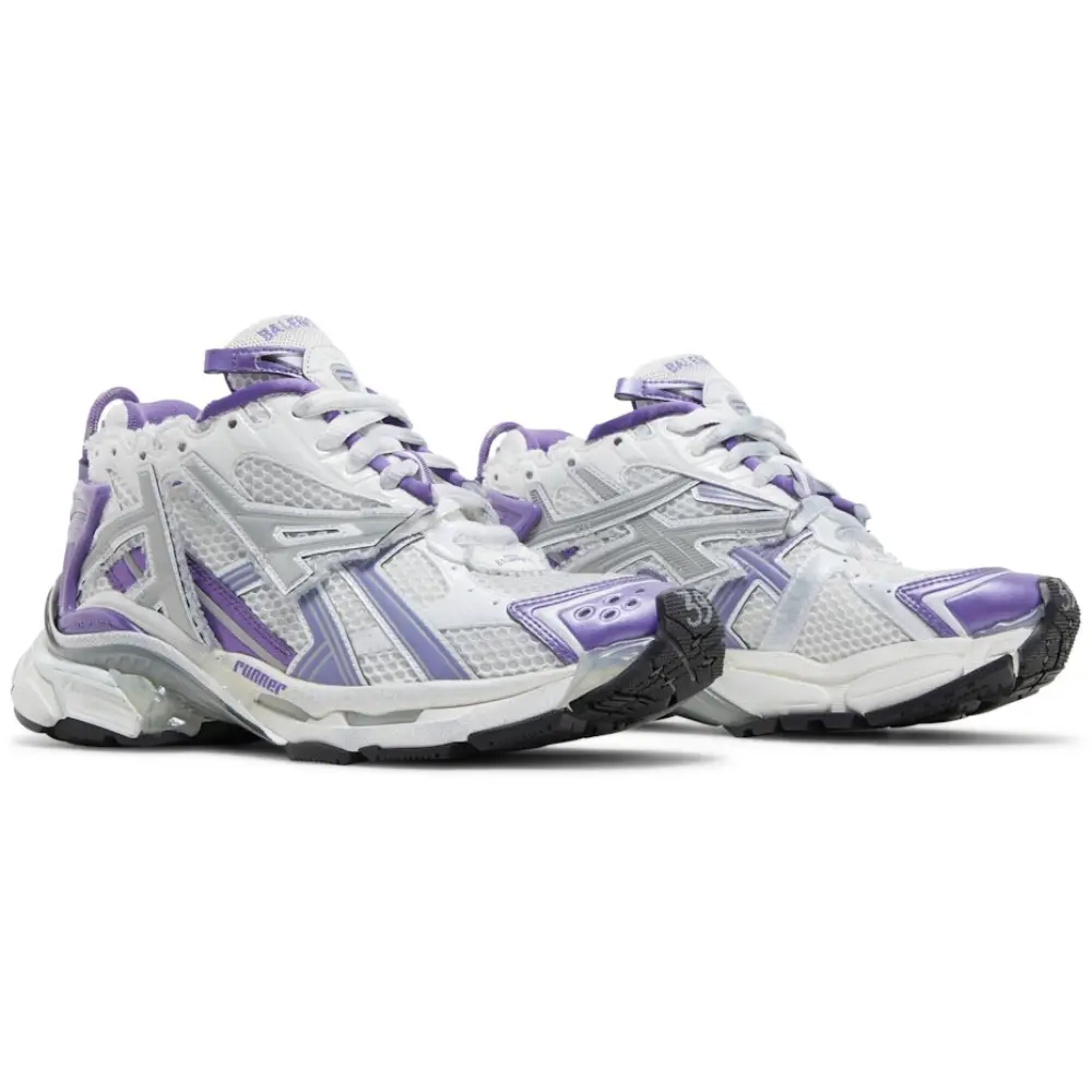 Balenciaga Runner Purple Grey 677402 W3RB3 5901