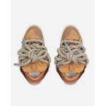 Lanvin Curb Sneakers In Leather With Snake Laces