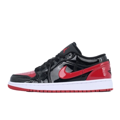 LJR Batch Air Jordan 1 Retro Low OG 'Black Red' 553558-063 01