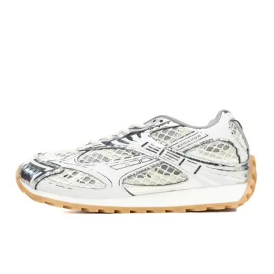 Bottega Veneta Orbit Silver White 01