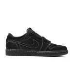 【$59 High Cost Effective】Air Jordan 1 Retro Low OG SP Travis Scott Black Phantom DM7866-001