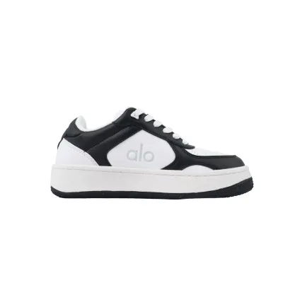 Alo Recovery Mode Sneaker Black/White A0685U 02