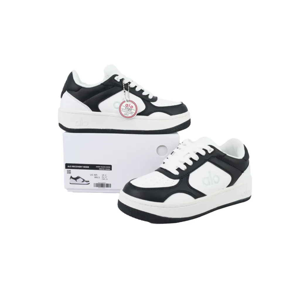 Alo Recovery Mode Sneaker Black/White A0685U