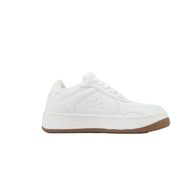 Alo Recovery Mode Sneaker White/Gum A0685U 02